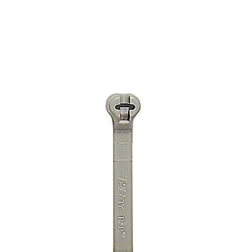 ABB / Thomas & Betts Metal Barb Cable Tie; Gray; Nylon 6.6; 3.6" Length; 0.6" Bundle Diameter; 1000 ct.